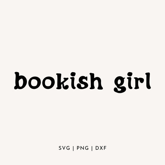 Bookish Girl SVG